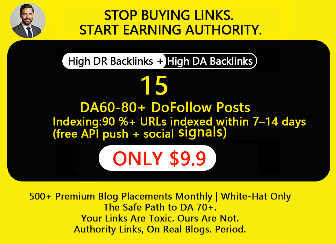 See the Difference: Try premium blog links for $9.90.