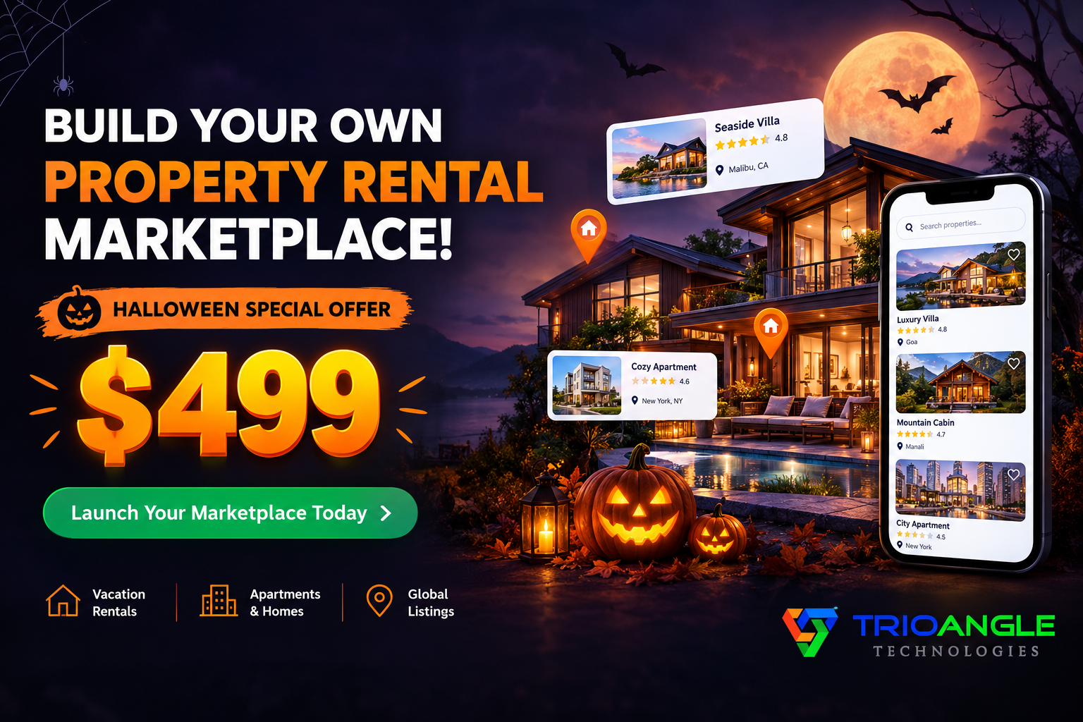 Launch Your Rental Business with Airbnb Clone!